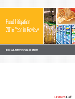 Cover Thumbnail of Food Litigation Year In Review