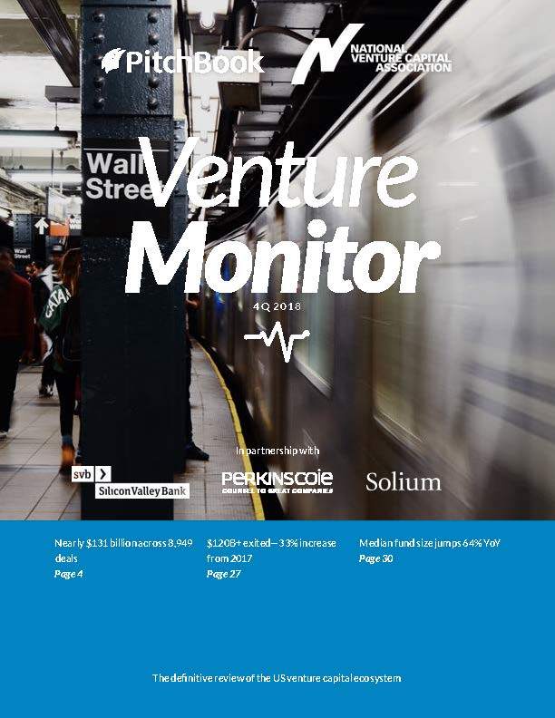 Cover - 2018 Q4 Venture Monitor Report