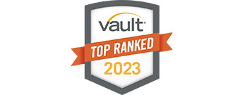 Vault Top Ranked 2023 logo